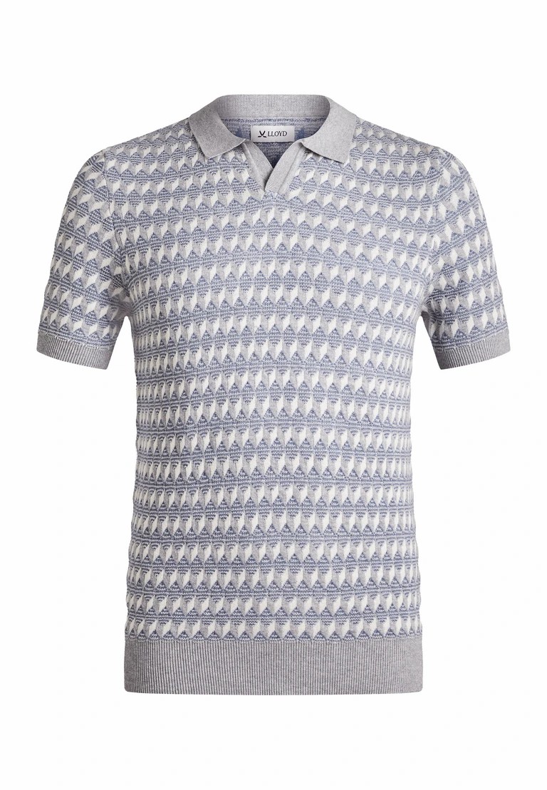 knit v-neck t-shirt