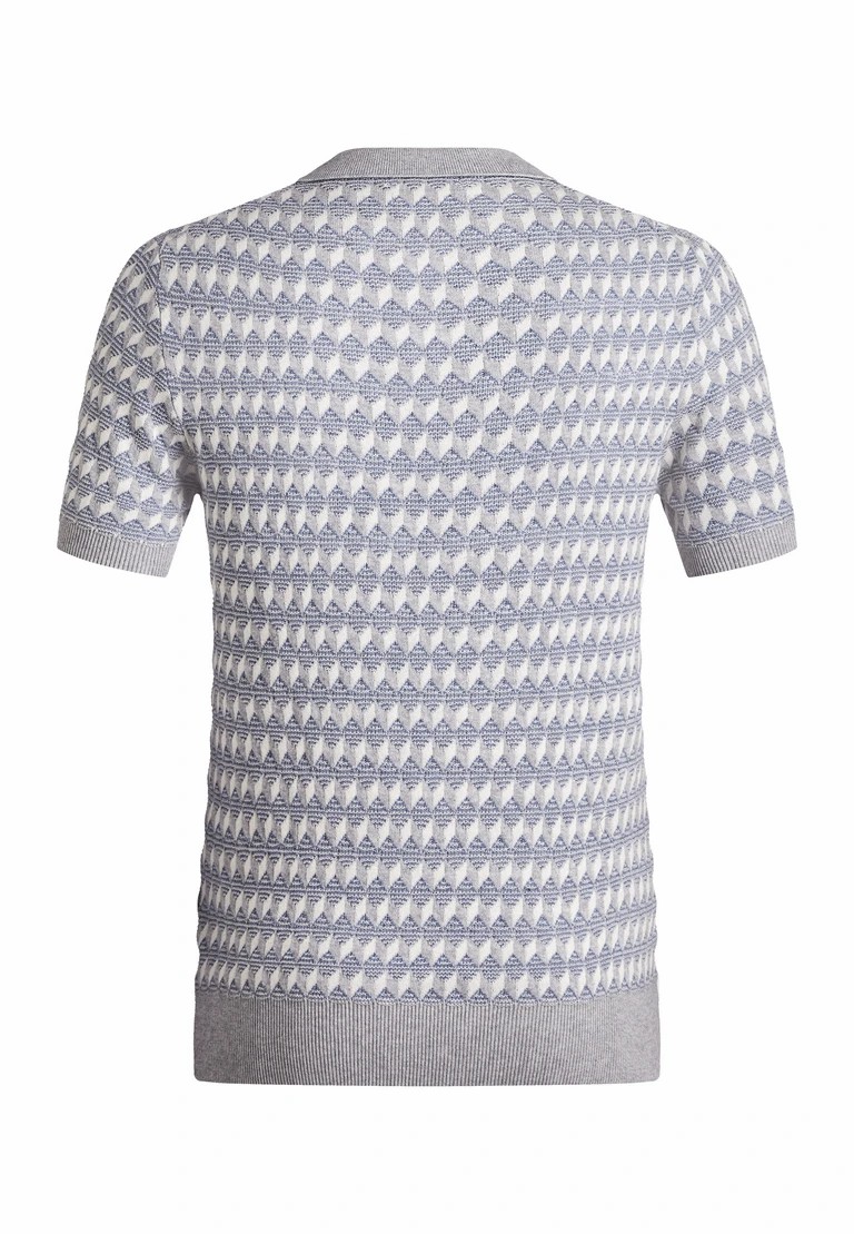 knit v-neck t-shirt
